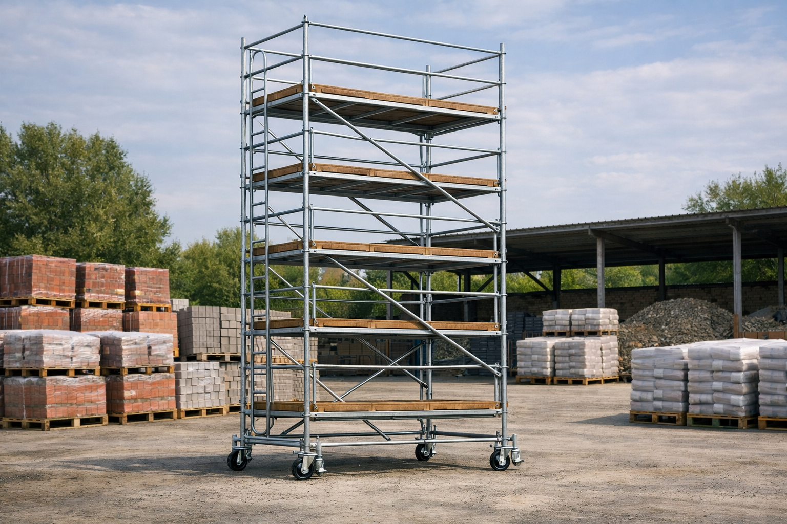 Scaffolding Set (5-level) — Weekly Rental