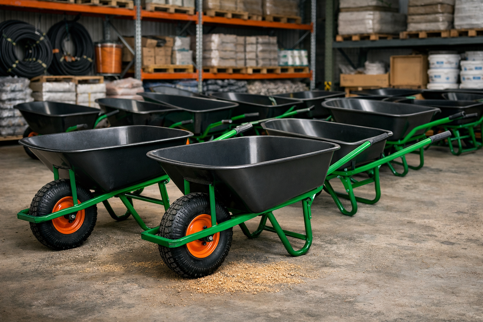 Wheelbarrow (Heavy Duty, 80L)